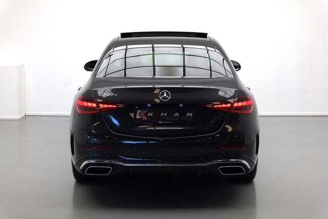Mercedes-Benz C-KLASSE C300e AMG Line |Pano|Burmester|Ambient|Trekhaak|Leder|