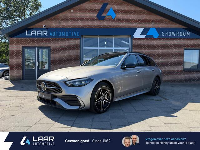 Mercedes-Benz C-KLASSE Estate 300 e AMG Line NIGHT 1ste Eigenaar Navi | Camera | ACC | Memory | Pano | HUD | Leer | Massage