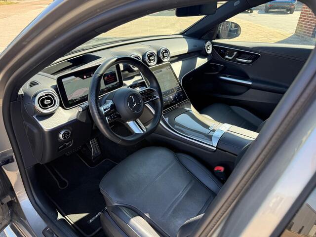 Mercedes-Benz C-KLASSE Estate 300 e AMG Line NIGHT 1ste Eigenaar Navi | Camera | ACC | Memory | Pano | HUD | Leer | Massage