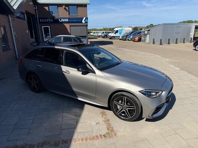 Mercedes-Benz C-KLASSE Estate 300 e AMG Line NIGHT 1ste Eigenaar Navi | Camera | ACC | Memory | Pano | HUD | Leer | Massage