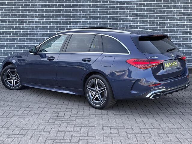 Mercedes-Benz C-KLASSE Estate 300 e AMG Line | Panoramadak | Stoelverwarming | Cruise Control Adaptief | MBUX Navigatie | Achteruitrijcamera | Parkeersensoren | LED Koplampen | Elektrische Achterklep | Plug-in Hybrid (PHEV)