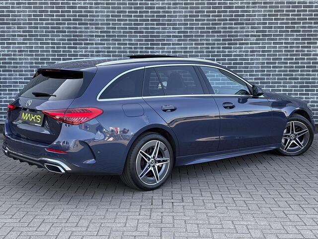 Mercedes-Benz C-KLASSE Estate 300 e AMG Line | Panoramadak | Stoelverwarming | Cruise Control Adaptief | MBUX Navigatie | Achteruitrijcamera | Parkeersensoren | LED Koplampen | Elektrische Achterklep | Plug-in Hybrid (PHEV)