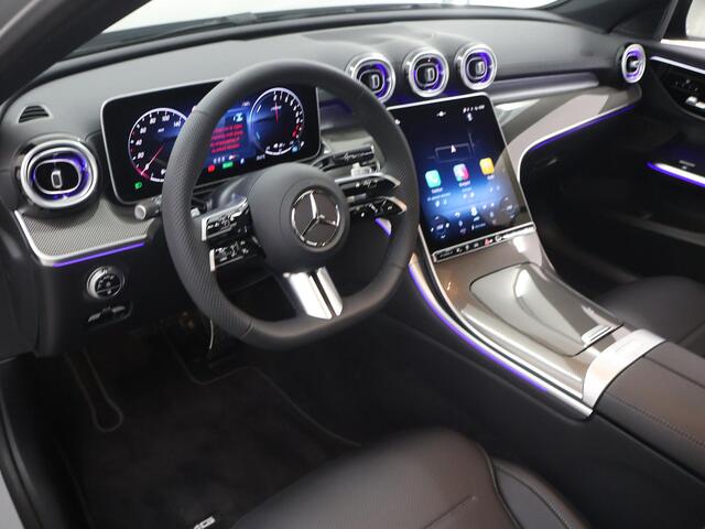 Mercedes-Benz C-KLASSE Estate 300e 140 Years Edition | Panoramaschuifdak | Trekhaak | Comfortpakket | 360 Camera | AMG-line | Nightpakket |