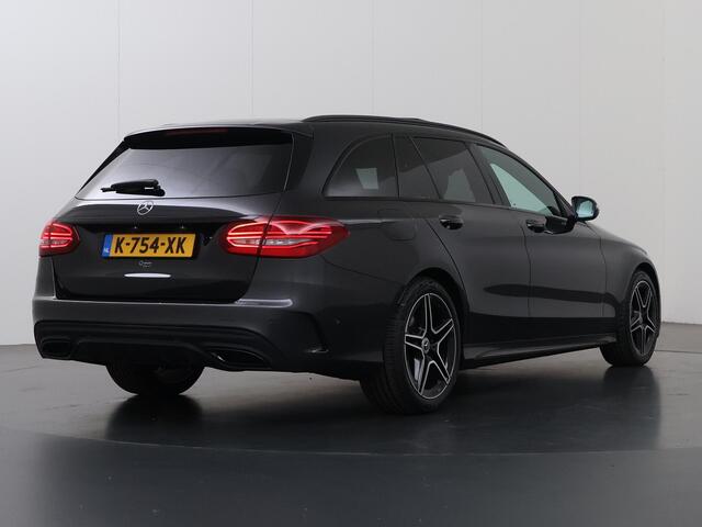 Mercedes-Benz C-KLASSE Estate 180 Business Solution AMG | Panoramadak | Night pakket | Trekhaak | Zadelbruin interieur |