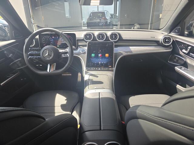Mercedes-Benz C-KLASSE Estate 300 e Business Solution AMG Burmester Surround Sound| 360 graden camera | Digital light system | Panoramadak | Memory | Trekhaak
