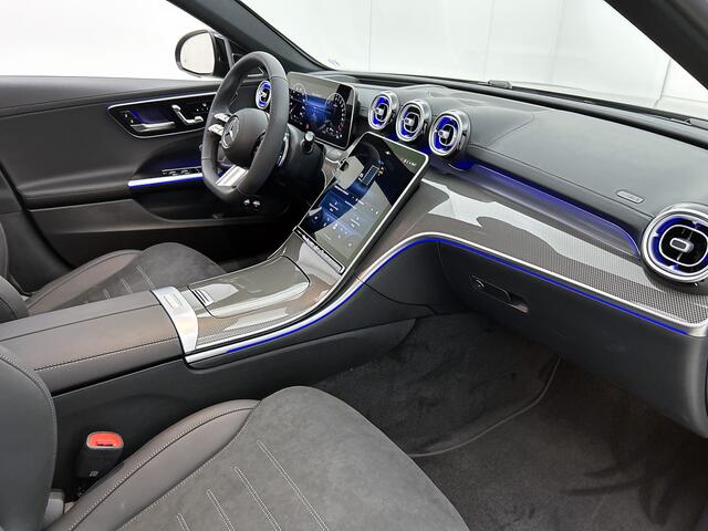 Mercedes-Benz C-KLASSE 300 e 140 Years Edition | AMG Line Premium Plus | Nightpakket | Trekhaak | Panoramaschuifdak | Middenconsole metaalstructuur | GUARD 360° Plus | Warmtewerend, donkergetint glas | Burmester® 3D surround sound system | 19" multispaaks lichtmetalen AMG-velgen |
