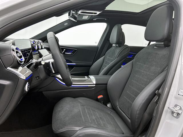 Mercedes-Benz C-KLASSE 300 e 140 Years Edition | Premium Plus pakket | Nightpakket | Trekhaak | Middenconsole metaalstructuur | GUARD 360° Plus | Panoramaschuifdak | 360° camera | Burmester® 3D surround sound system | 19" multispaaks lichtmetalen AMG-velgen |