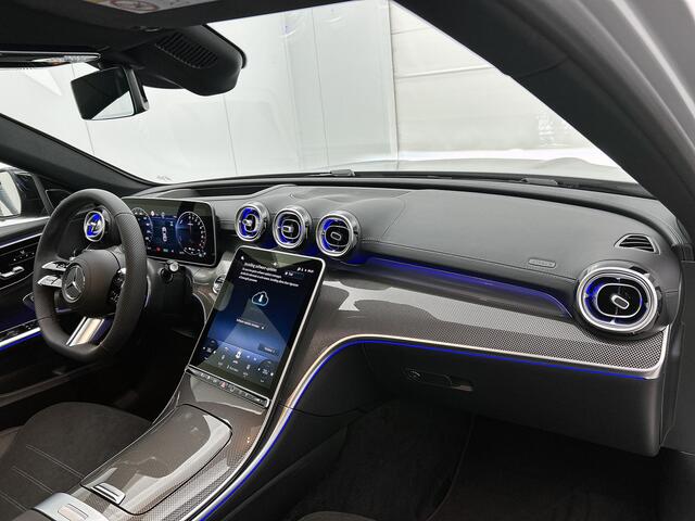 Mercedes-Benz C-KLASSE 300 e 140 Years Edition | Premium Plus pakket | Nightpakket | Trekhaak | Middenconsole metaalstructuur | GUARD 360° Plus | Panoramaschuifdak | 360° camera | Burmester® 3D surround sound system | 19" multispaaks lichtmetalen AMG-velgen |