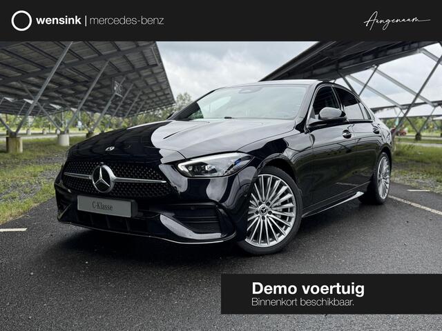 Mercedes-Benz C-KLASSE 300e 140 Years Edition | AMG-line Plus | Panoramadak | Burmester | Head-up | Digital light | Keyless | Trekhaak |