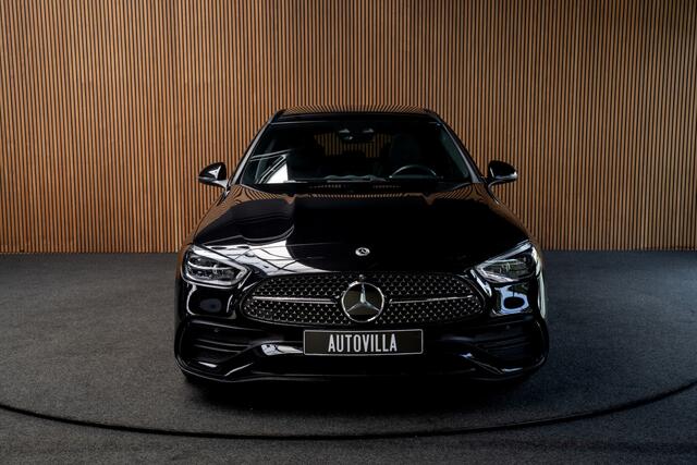 Mercedes-Benz C-KLASSE Estate 300e AMG Line Panodak Leer Distronic 360° Memory seats Digital Light Navi LED Nightpack PTS Ambient Elekt. achterklep Climate LM velgen BTW auto! SOH: 99,6%
