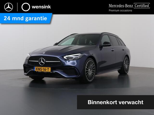 Mercedes-Benz C-KLASSE Estate 300 e 140 Years Edition | Trekhaak | 360°-camera | Apple Carplay/Android Auto |