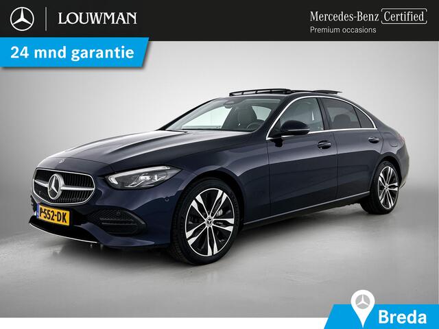 Mercedes-Benz C-KLASSE 300 e | Panoramadak | Achteruitrijcamera | Urban Guard | Leder | Inclusief 24 maanden MB Certified garantie voor Europa.