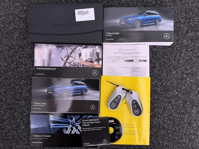 Mercedes-Benz C-KLASSE Estate 300 e AMG Plug-In Hybride AMG Line | Premium Plus | Night Pakket | Panorama Schuif-Kanteldak | Alarm | Inclusief 24 maanden MB Certified garantie voor Europa.