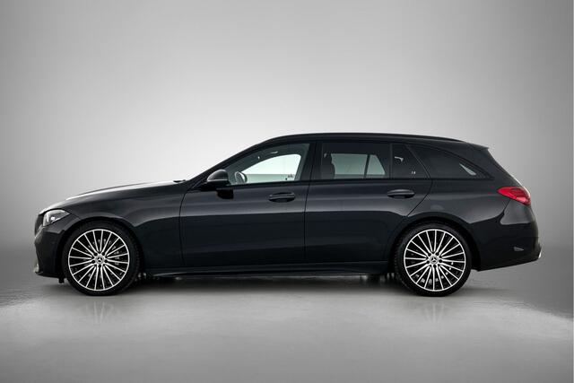 Mercedes-Benz C-KLASSE Estate 180 AMG Line | Amg In en Exterieur | Dodehoekassistent | Memory Seats | Night pakket | Inclusief 24 maanden Mercedes-Benz Certified garantie voor Europa.