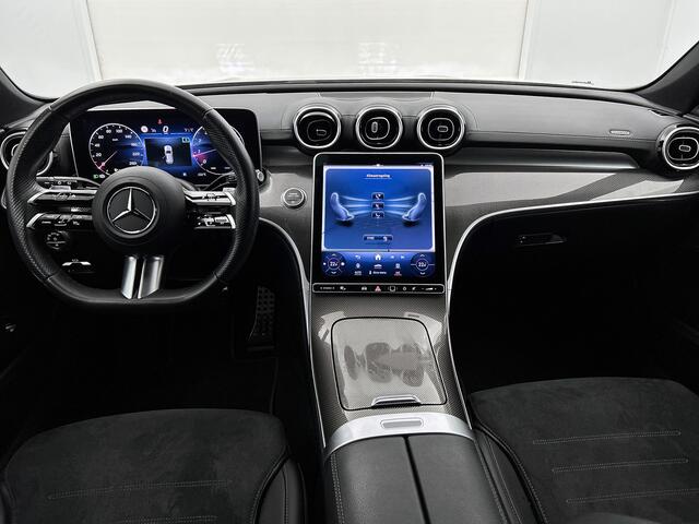 Mercedes-Benz C-KLASSE Estate 180 AMG Line | Amg In en Exterieur | Dodehoekassistent | Memory Seats | Night pakket | Inclusief 24 maanden Mercedes-Benz Certified garantie voor Europa.
