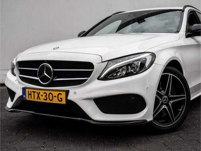 Mercedes-Benz C-KLASSE Estate 250 Aut. 211pk AMG-Line Trekhaak/ Head up/ Adapt. cruise/ Blindspot/ 360 Camera/ Navigatie/ Stoelverwarming