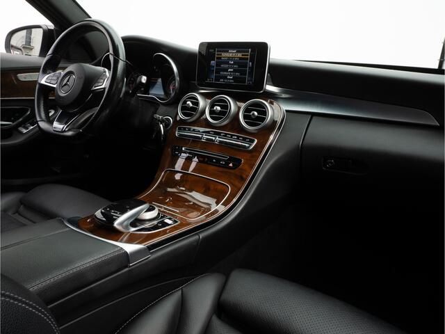 Mercedes-Benz C-KLASSE Estate 250 Aut. 211pk AMG-Line Trekhaak/ Head up/ Adapt. cruise/ Blindspot/ 360 Camera/ Navigatie/ Stoelverwarming