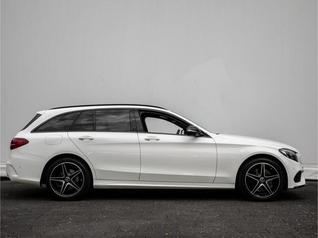 Mercedes-Benz C-KLASSE Estate 250 Aut. 211pk AMG-Line Trekhaak/ Head up/ Adapt. cruise/ Blindspot/ 360 Camera/ Navigatie/ Stoelverwarming