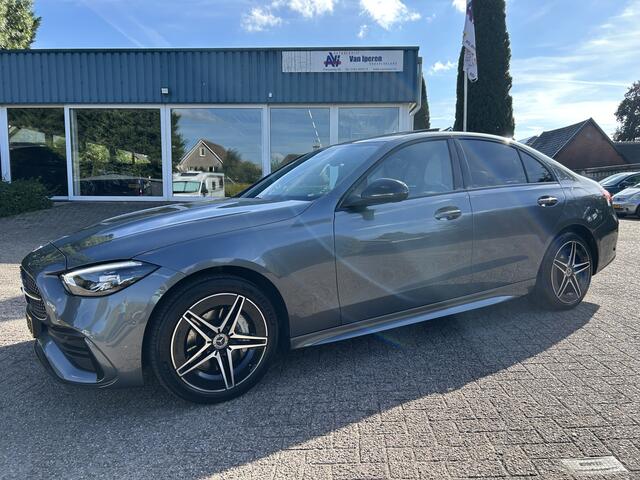Mercedes-Benz C-KLASSE 300 e AMG Line,schuif/kanteldak,leder bekleding