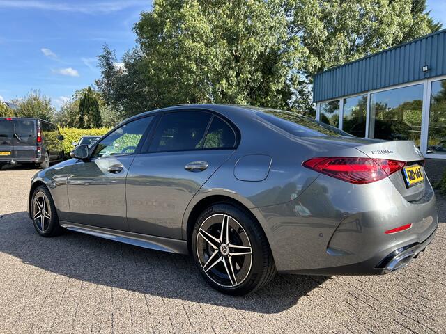 Mercedes-Benz C-KLASSE 300 e AMG Line,schuif/kanteldak,leder bekleding