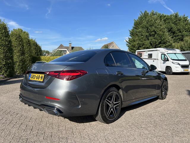 Mercedes-Benz C-KLASSE 300 e AMG Line,schuif/kanteldak,leder bekleding