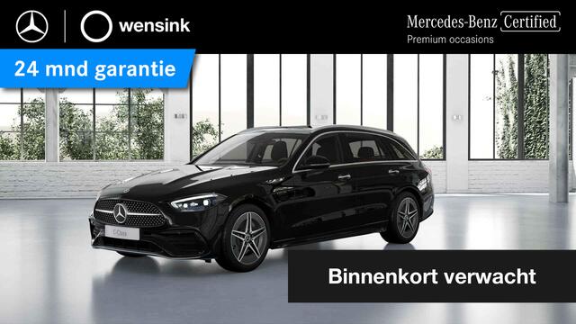 Mercedes-Benz C-KLASSE Break C 300 e T Autom. mit EQ Hybrid Tech | AMG | Panoramadak | Digital Light | Headup | Stoelverwarming | Distronic |