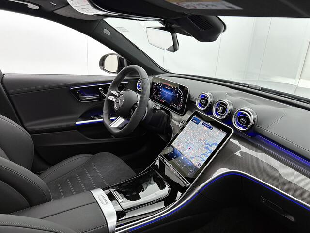 Mercedes-Benz C-KLASSE 300 e 140 Years Edition | Comfortpakket Plus | Nightpakket | Winterpakket | Parkeerpakket met 360°-camera | Panoramaschuifdak | 360° camera | DISTRONIC | GUARD 360° Plus | 19" multispaaks lichtmetalen AMG-velgen |