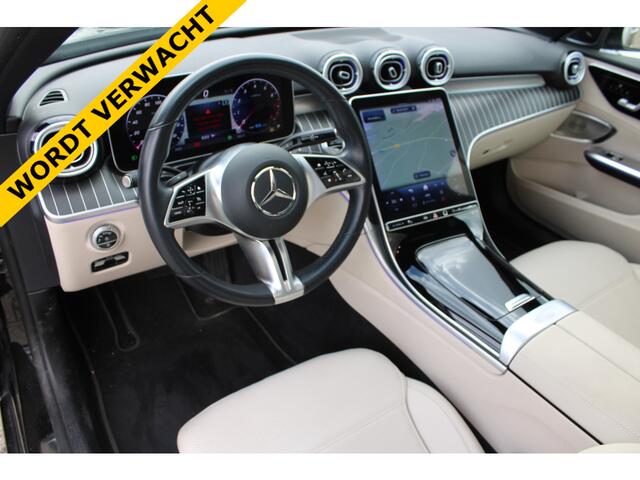 Mercedes-Benz C-KLASSE Estate 200 AUT9 Luxury Line PANORAMADAK LEDER MEMORY BURMESTER KEY-LESS GO 360-CAMERA