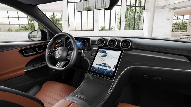 Mercedes-Benz C-KLASSE 220 d AMG Line | Leder interieur| Night | Memory | Sfeerverlichting |