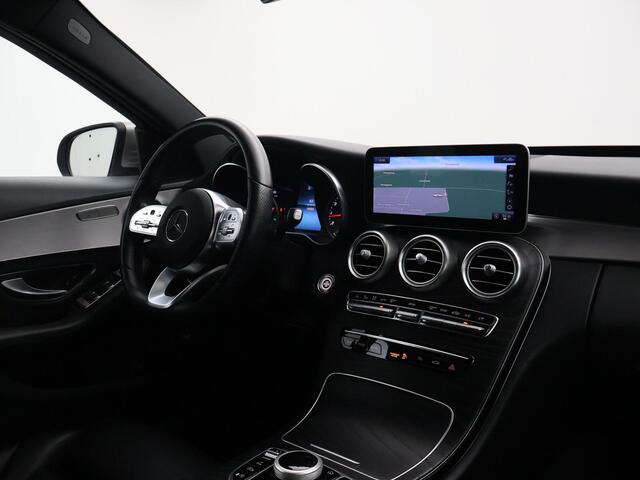 Mercedes-Benz C-KLASSE 180 AMG-LINE AUT. FACELIFT + AFN. TREKHAAK | BREEDBEELD NAVI | STOELVERW. | CAMERA