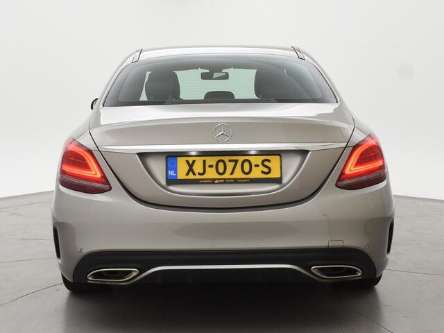 Mercedes-Benz C-KLASSE 180 AMG-LINE AUT. FACELIFT + AFN. TREKHAAK | BREEDBEELD NAVI | STOELVERW. | CAMERA