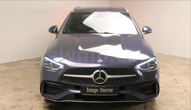 Mercedes-Benz C-KLASSE Estate 300e AMG ** HIGH LED, NAVI+, STOELVENT, LEDER, WINTER, DISTR. ** UNFALLFREI - Ex. MB-AG ** ** INFORMEER OOK NAAR ONZE AANTREKKELIJKE FINANCIAL-LEASE TARIEVEN **
