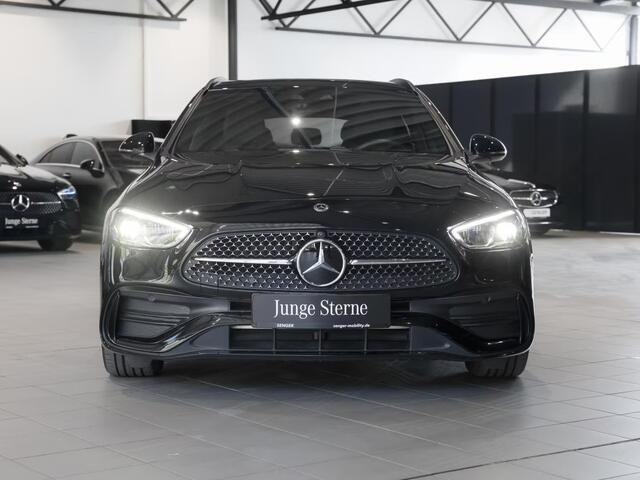 Mercedes-Benz C-KLASSE Estate 300e AMG ** HIGH LED, NAVI+, PANO, TREKH, WINTER, DISTR. ** UNFALLFREI - Ex. MB-AG ** ** INFORMEER OOK NAAR ONZE AANTREKKELIJKE FINANCIAL-LEASE TARIEVEN **