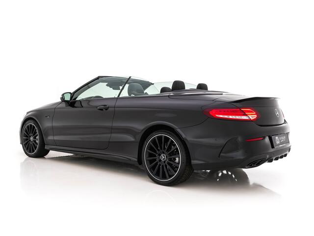 Mercedes-Benz C-KLASSE Cabrio AMG 43 4MATIC Night Edition Aut. *LEDER | BURMESTER-AUDIO | FULL-LED | HEATED/VENTILATED-SPORTSEATS | NAVI-FULLMAP | SHIFTPADDLES | CAMERA | BLINDSPOT | ADAPTIVE-CRUISE | LANE-ASSIST | KEYLESS | AMBIENTLIGHT | MEMORY ..