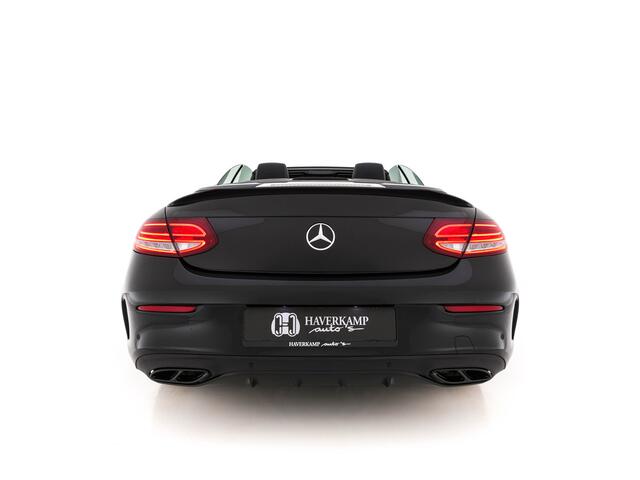 Mercedes-Benz C-KLASSE Cabrio AMG 43 4MATIC Night Edition Aut. *LEDER | BURMESTER-AUDIO | FULL-LED | HEATED/VENTILATED-SPORTSEATS | NAVI-FULLMAP | SHIFTPADDLES | CAMERA | BLINDSPOT | ADAPTIVE-CRUISE | LANE-ASSIST | KEYLESS | AMBIENTLIGHT | MEMORY ..