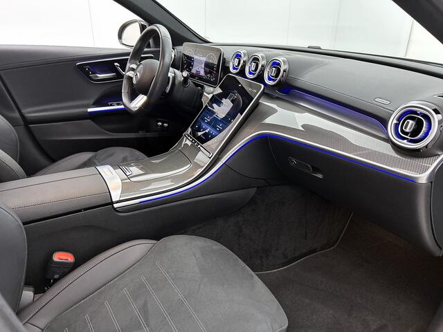 Mercedes-Benz C-KLASSE 300 e Business Solution AMG | Panoramadak | Trekhaak | 360° camera | Nightpakket | Multispaaks velgen | Inclusief 24 maanden MB Certified garantie voor Europa.