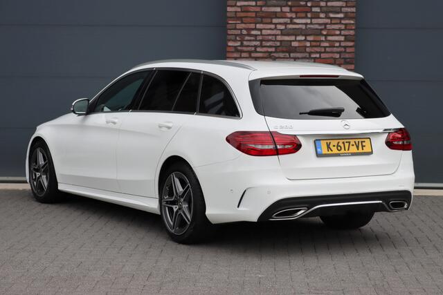 Mercedes-Benz C-KLASSE Estate 200 Business Solution AMG | Standkachel | Trekhaak | Camera | Stoelverwarming | Zitcomfortpakket | High Perf. LED | Cruise Control |