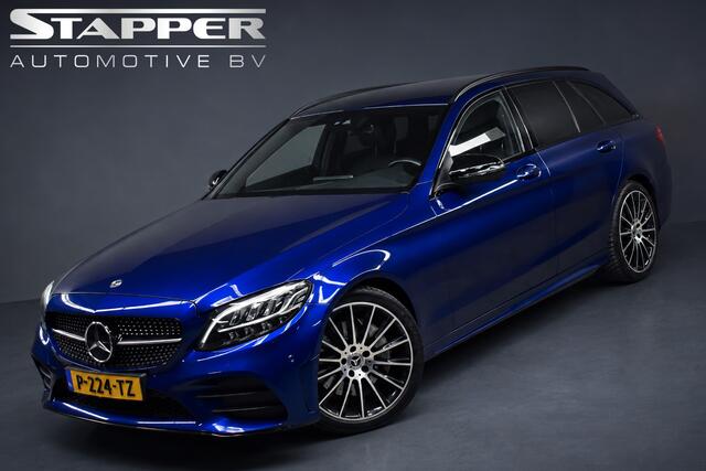 Mercedes-Benz C-KLASSE Estate 300 259pk Automaat AMG-Line Burmester/Virtual/Carplay/Camera/Memory/ACC/Leer/Pdc/Stoelverw./Lmv19"