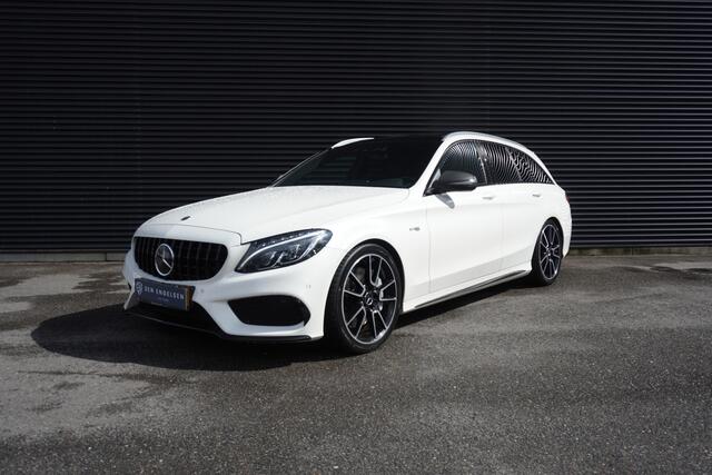Mercedes-Benz C-KLASSE Estate AMG 43 4MATIC Pano Burmester ACC Cruise control Camera Navi Trekhaak