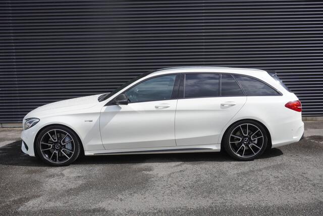 Mercedes-Benz C-KLASSE Estate AMG 43 4MATIC Pano Burmester ACC Cruise control Camera Navi Trekhaak
