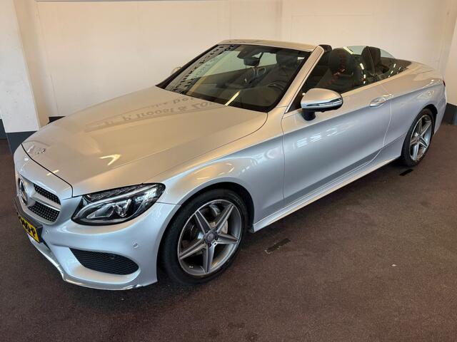 Mercedes-Benz C-KLASSE Cabrio 180 AMG | Airscarf | Burmester | 360 Camera | Origineel Nederlands | Cruise control | Climate control | Navigatie | Stoelverwarming | Elek. inklapbare spiegels