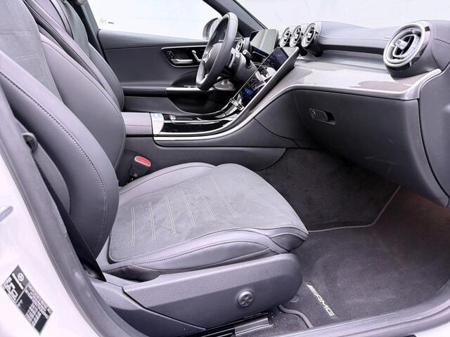 Mercedes-Benz C-KLASSE 300 e Business Solution AMG AMG Line | Night Pakket | Panorama Schuif-Kanteldak | Parkeerpakket met 360°-camera | Alarm | Sfeerverlichting | Digital Licht. Inclusief 24 maanden Mercedes-Benz Certified garantie voor Europa.