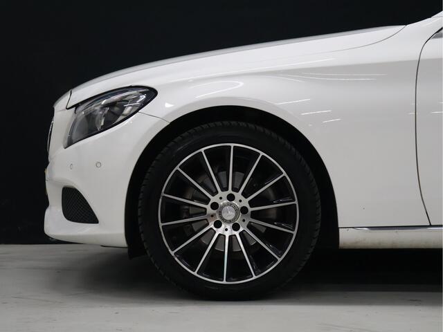 Mercedes-Benz C-KLASSE 160 Premium [CRUISE CONTROL, STOELVERWARMING, CAMERA, PDC V+A, BLUETOOTH, NAVIGATIE, AIRCO, STUUR MULTIFUNCTIONEEL, DODEHOEK ASSISTENT, NIEUWSTAAT]
