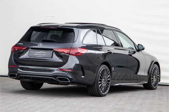 Mercedes-Benz C-KLASSE Estate 300 e AMG Premium, Pano, Distronic, Trekhaak, Nightpakket 2023
