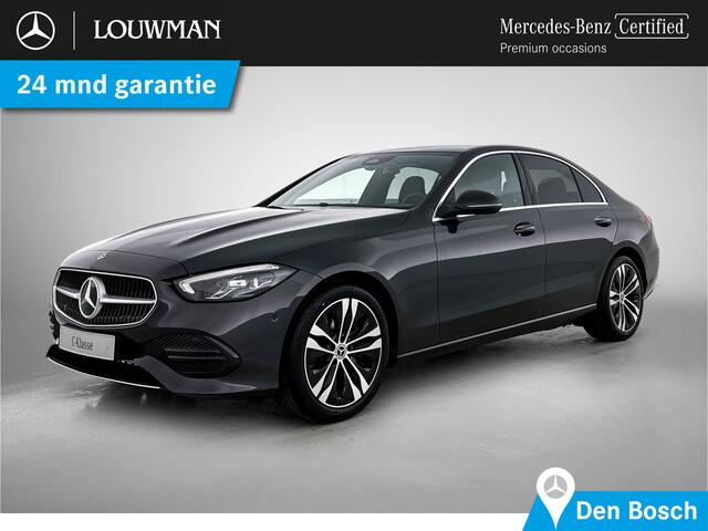 Mercedes-Benz C-KLASSE 180 Business Solution Luxury | Trekhaak | Warmtewerend, donkergetint glas | Middenconsole diamantpatroon | Smartphone integratie | Memorypakket voor |