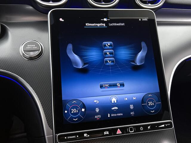 Mercedes-Benz C-KLASSE 180 Business Solution Luxury | Trekhaak | Warmtewerend, donkergetint glas | Middenconsole diamantpatroon | Smartphone integratie | Memorypakket voor |