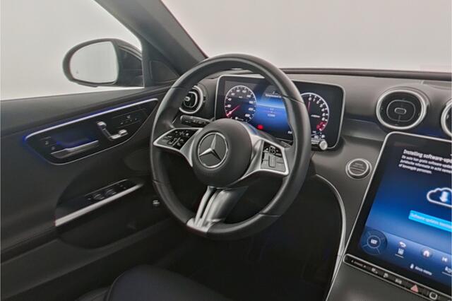Mercedes-Benz C-KLASSE Estate 300 e Plug-In Hybride Trekhaak | Panorama Schuif-Kanteldak | Memory Stoelen | Ledkoplampen | Dodehoekassistent. Inclusief 24 maanden MB Certified garantie voor Europa.