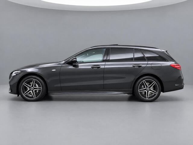 Mercedes-Benz C-KLASSE Estate 300 e Business Solution AMG | Panorama - Schuifdak | Trekhaak Wegklapbaar | Memorystoelen | Digital Light | Burmester Surround Sound | 360° Camera | Head-Up Display | Nightpakket