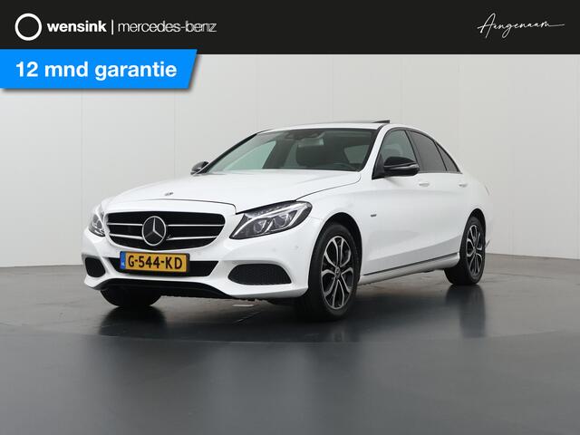 Mercedes-Benz C-KLASSE 350 e Premium | Night | Schuif/kanteldak | Stoelverwarming | Navigatie | Sfeerverlichting |