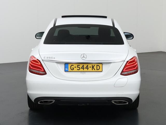 Mercedes-Benz C-KLASSE 350 e Premium | Night | Schuif/kanteldak | Stoelverwarming | Navigatie | Sfeerverlichting |
